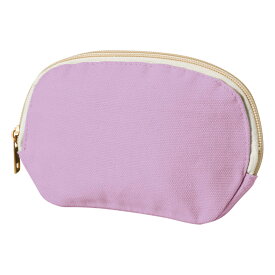 1個から注文可 キャンバスラウンドティッシュポーチ パープル TP-0011-013 ノベルティグッズ 販促品 ノベルティ 景品 粗品