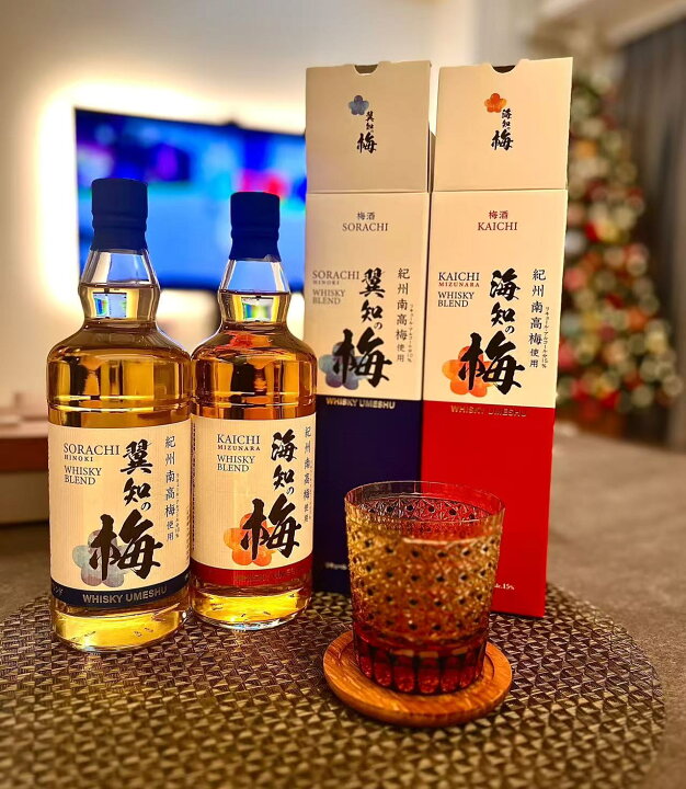 楽天市場】海知の梅＋翼知の梅 セット 梅酒 720mlウイスキーブレンド 