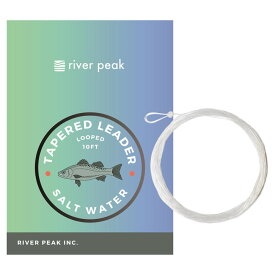 river peak(リバーピーク) テーパードリーダー SALT WATER Looped 【ゆうパケットOK】