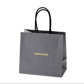 紙袋(小)手提袋サイズ：幅210mm×高さ200mm×マチ115mmギフト箱(小)が1つ入るサイズです。 / ニシキヤキッチン にしきや レトルト nishikiya