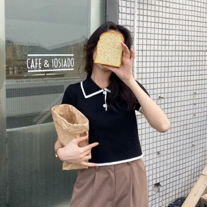 楽天市場 送料無料サマーニット レディース Tシャツ ポロシャツ ニットトップス 半袖 ショート丈 折り襟 ニットシャツ 薄手ニット リブニット トップス プルオーバー カジュアル お洒落 普段着 春新作 Nishikiya