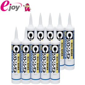 【10本セット】セメダイン 室内用 シリコーンシーラント8070 プロ用 330ml ホワイト SR-060×10本 4901761346290