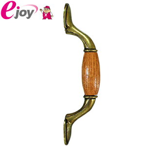 WAKI 木製取手 76mm アンティックブラス VG-028 4903757570283