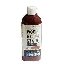 アサヒペン 水性WOODジェルステイン マホガニー 300ml 4970925448873