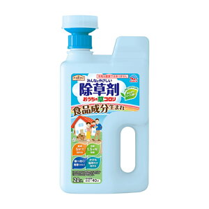 みんなにやさしい除草剤 おうちの草コロリ ジョウロヘッド2L 【Earth Chemical アース製薬】 (除草剤 除草 庭) DIY