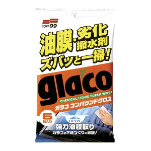 SOFT99 �K���R�R���p�E���h�N���X 6�� ���[���֑Ή��i4�܂Łj 4975759040637