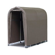 南榮工業 サイクルハウス スーパーブラウン 2台用SB 南栄工業 4984665141482【GS】（ 自転車置き場 家庭…