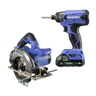 数量限定特別セット HiKOKI ハイコーキインパクト FWH18DA(2BG) ＋ 丸ノコ FC1806DA(NN) 4966376400560 4…