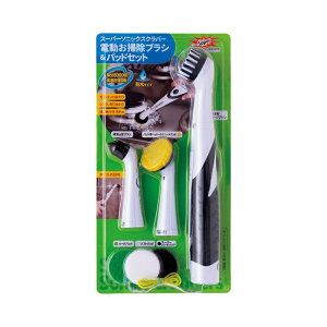 Sonic Scrubber �X�[�p�[�\�j�b�N�X�N���o�[ �d�����|���u���V���p�b�h�Z�b�g ��������8000��] 4905382500765