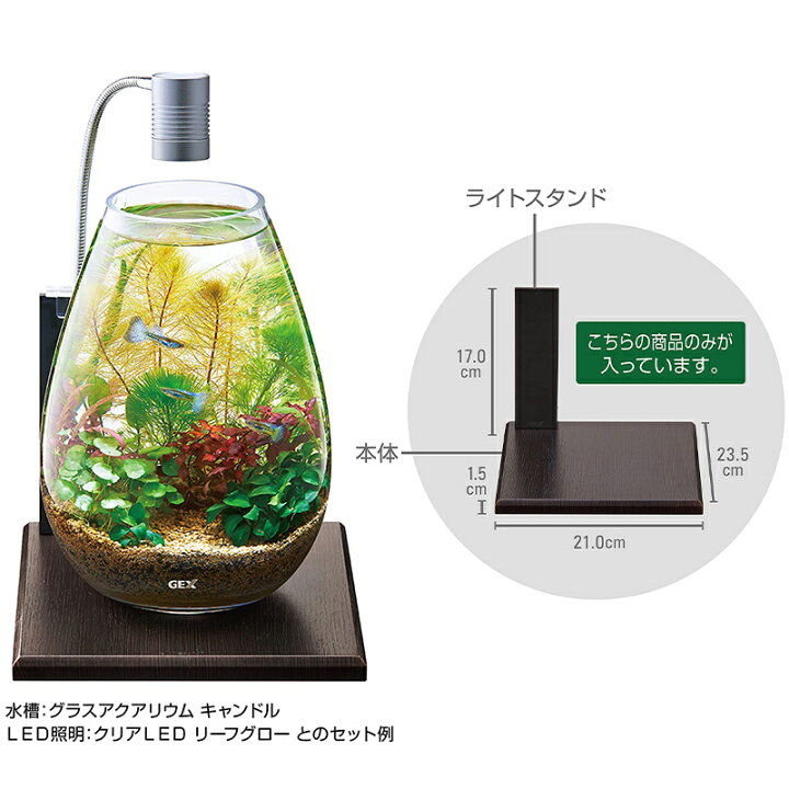 楽天市場 Gex グラスベース エボニー0 コンパクト水槽用 木目専用プレート スーパーメガホームセンター Ejoy