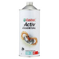 Castrol カストロール Activ ESSENTIAL 4T 4サイクル 2輪車専用 1L 鉱物油 10W-30 4985330114428