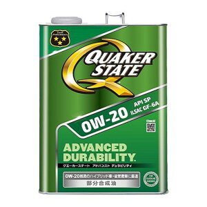QUAKER STATE AhoXg freB GWIC 4L 0W-20 SP GF-6A NG[JXe[g  4990602810687