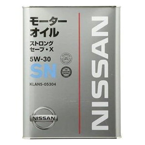 NISSAN Y  [^[IC XgOZ[uX 4L 5W-30 SN z 4994109063157