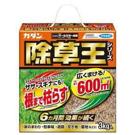 フマキラー 除草剤 カダン 除草王 オールキラー 粒剤 3kg 1個 根まで枯らす 4902424450101