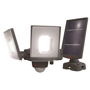 musashi スライド型 LED ソーラーセンサーライト 7.5W 2灯 ムサシ S-240L 4954849540097