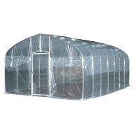 南榮工業 菜園ハウス 本体一式 360×540×240cm 5.9坪 ビニールハウス 農業用 パイプハウス H-3654 49846…
