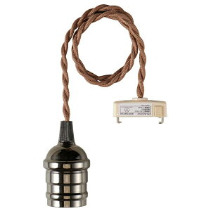 �G���p �y���_���g�\�P�b�g �� ����E26 �R�[�h����0.6m AC100V �V��p�Ɩ� PD-VE26B 4901087220168