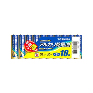 TOSHIBA ���� �P3�`�A���J�����d�r 10�{�� LR6L 10MP ���[���֑Ή��i3�܂Łj 4904530021909