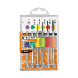 ベッセル 精密ドライバーセット 6本組 TD-56S メール便対応（2個まで） 4907587005922