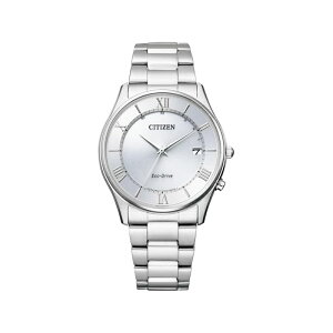 CITIZEN �V�`�Y�� �r���v �d�g���v ���^ �V���v�� 3�j �V���o�[ �z���C�g CITIZEN COLLECTION AS1060-54A 4974375472365