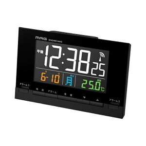 MAG �}�O �ڊo�܂����v �u�����v �d�g���v �f�W�^�� AC�d�� �J���[�t�� ���x�v �u���b�N T-793 BK 4952324179312