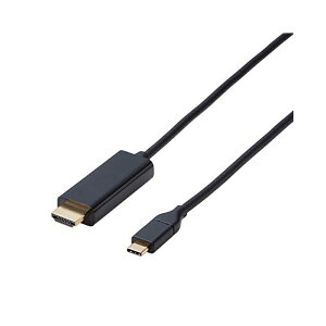 �G���R�� USB Type-C�p HDMI�ϊ��P�[�u�� 2.0m �u���b�N CAC-CHDMI20BK 4549550126113