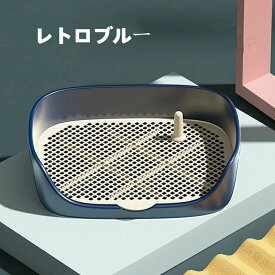 愛犬のトイレトレーニングを快適に 臭わない防水設計の囲い付き犬用トイレ 大型犬も安心の頑丈スノコ構造 お手入れ簡単で清潔持続 室内飼いのストレス解消