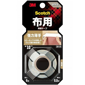 X[G(3M) Scotch(XRb`) ʃe[v zp   10mm×6m KFB-10