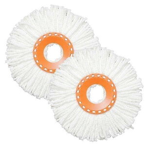 アイリスオーヤマ 回転モップ用スペアヘッド (2個セット) KMO-K2P