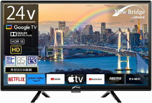 �X�[�p�[SALE���Ԍ���I�|�C���g20�{�����V�i���c�m KEIYO OBN-24THD1 24�^ �n�C�r�W���� �X�}�[�g�e���r �����R�� HDR�Ή� GoogleTV Netflix YouTube �_�u���`���[�i�[ �e���r TV �ym���z