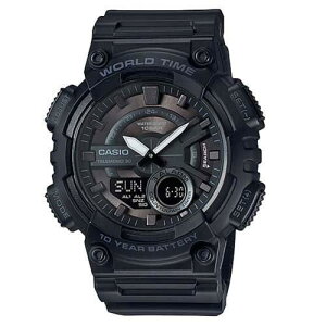 CASIO(�J�V�I) �r���v �J�V�I �R���N�V���� AEQ-110W-1BJH �����Y �u���b�N