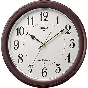 CITIZEN(シチズン) 掛け時計 電波時計 4MYA36-006