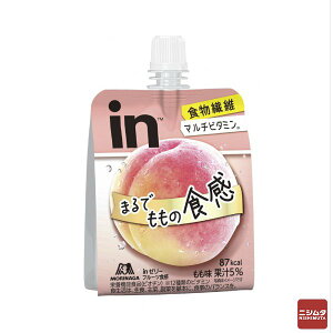 森永製菓 inゼリー マルチビタミン まるでももの食感 150g 栄養機能食品
