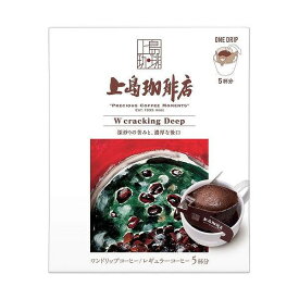UCC 上島珈琲店 ワンドリップコーヒー W cracking Deep 5杯