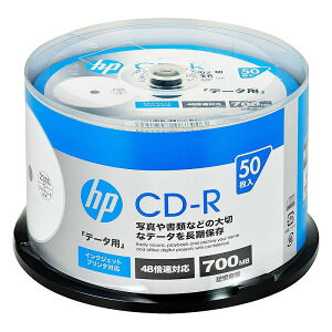 �q���[���b�g�E�p�b�J�[�h(HP) 1��L�^�p CD-R 700MB 50�� SR80FP50SH1