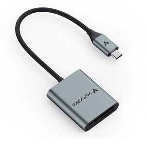 Verbatim SDMSD4CRV1 SD�^microSD�J�[�h���[�_�[ UHS-II�Ή� PC �X�}�z�Ή� �V���o�[