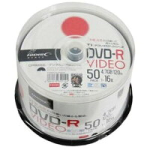 HIDISC DVD-R ^p 16{ 120 zCgChv^u XshP[Xi 50j