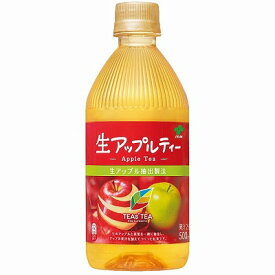 伊藤園 TEAS’TEA NEW AUTHENTIC(ニューオーセンティック) 生アップルティー 500ml×24本