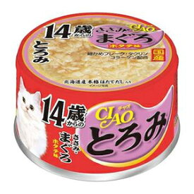 いなば　CIAO　とろみ　14歳からのささみ・まぐろ　ホタテ味80g