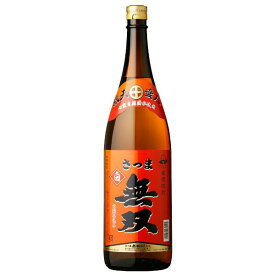 さつま無双　赤ラベル　25度　1800ml　芋焼酎　鹿児島