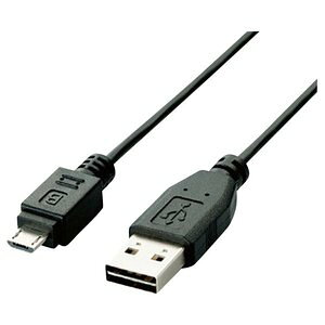 GR ʑ}USBP[u(A-microB) 1.0m U2C-DAMB10BK yubNz