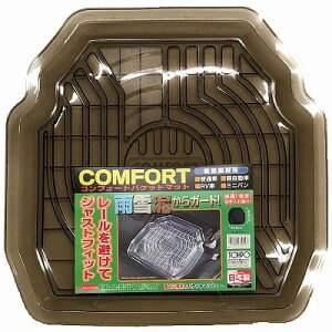 未来化学 コンフォートバケット マット リア用 スモーク CF-38044