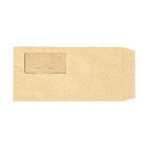 キングコーポレーション 長形3号 窓付 100枚入 クラフト封筒