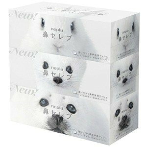 ネピア(nepia) 鼻セレブティシュ 400枚(200組)×3コパック