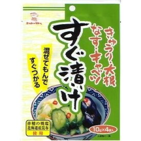 日東食品工業 すぐ漬け 10g×4袋