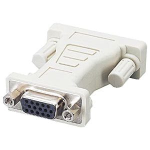 DVI-I対応コネクタに変換するアダプタ 新品 ELECOM AD-D15FTDVM お金を節約 ディスプレイ変換アダプタ