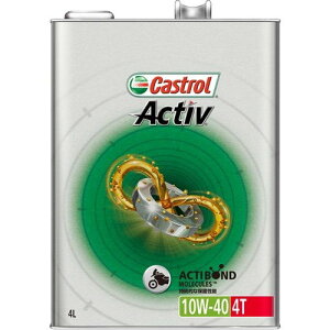 JXg[@Castrol@GWIC@Activ@4T@10W-40@4L