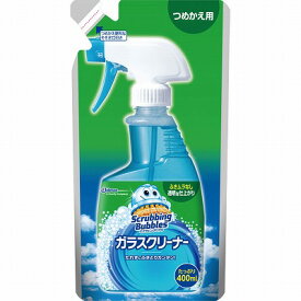 スクラビングバブル ガラスクリーナーつめかえ用 400ml