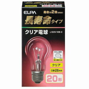�����d�� �������N���A�d�� 20W�` E26 L100V19W-C