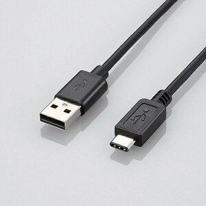 GR(ELECOM) USBP[u Type C 1m USB2.0 ubN U2C-AC10BK